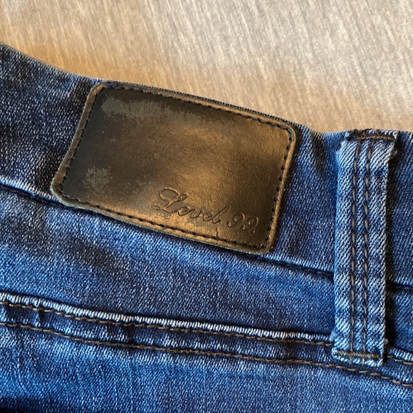 Anthropologie Level 99 Lily Crop skinny straight jeans size 30 - Picture 6 of 6